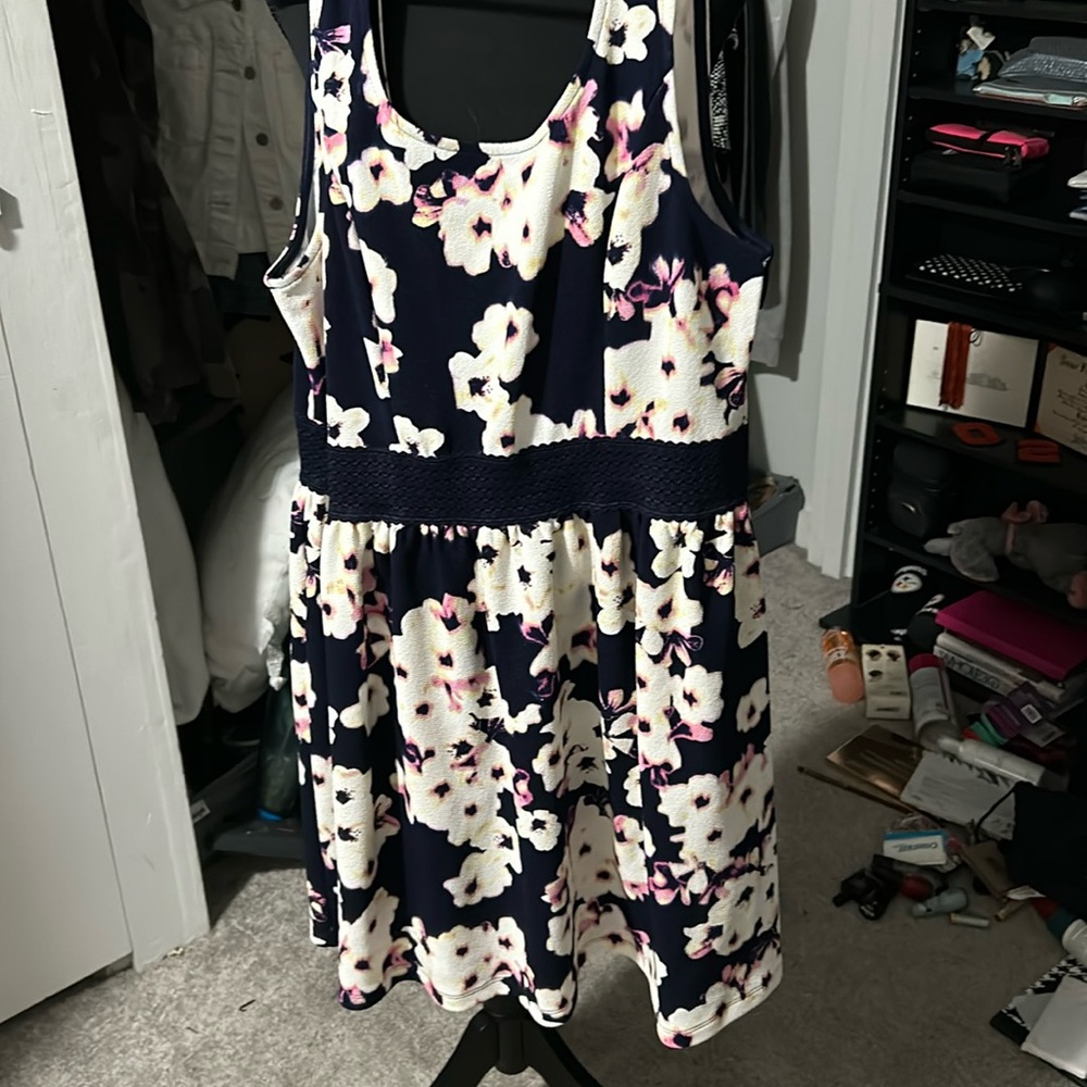 Three pink hearts sundress